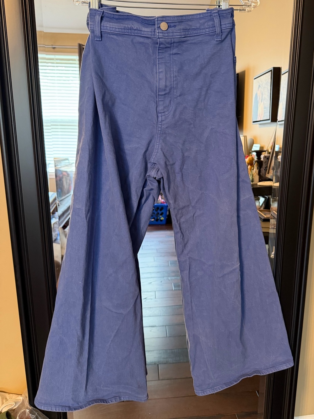 Universal Thread Sailor Wide Leg Pants in Cornflower Blue